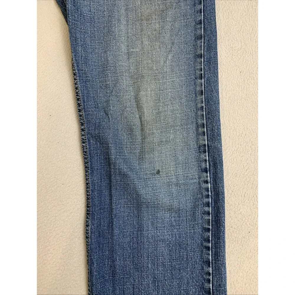 Levi's 514‎ Jeans Men's Size 34X34 Slim Straight Blue Denim 100% Cotton Pants